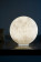 T.Moon 2 - Lampă de masă albă din nebulit în formă de lună
